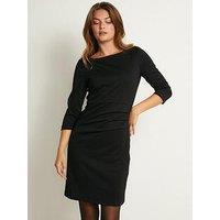 Kaffe Kasara Long Sleeve Dress - Black