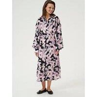 Kaffe Victoria Shirt Dress - Blue Print
