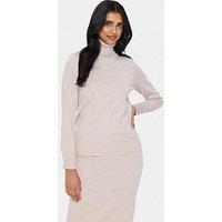 Saint Tropez Mila Long Sleeve Jumper - Beige