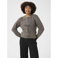 Soaked In Luxury Babbette Cardigan - Grey