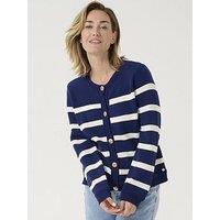 Cream Muka Knit Cardigan - Multi