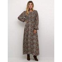 Cream Tiah Dress - Multi