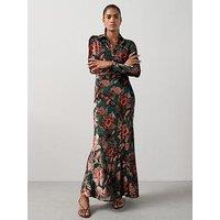 The Very Collection Floral Burn Out Maxi Dress