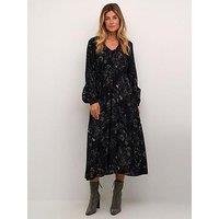 Cream Lova Dress - Black