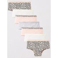 V By Very Girls 7 Pack Briefs - Multi