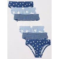 Mini V By Very Boys 7 Pack Star Briefs - Multi