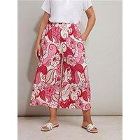 Yours Curve Jersey Midaxi Culotte