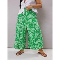 Yours Curve Jersey Midaxi Culotte
