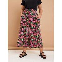 Yours Curve Jersey Midaxi Culotte