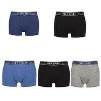 Sockshop Jeep Spirit Trunks 5 Pack - Multi