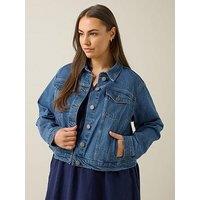 Evans Stretch Denim Jacket
