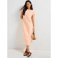 Barbour International Natalia Maxi Dress - Orange