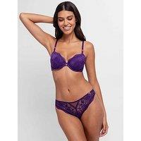 Dorina Jemma Light Padded Demi Bra - Purple Second Size