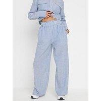 Pixiegirl Stripe Wide Leg Trouser - Blue