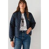 Barbour Reyna Quilt - Navy