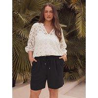 Evans Linen Short - Black