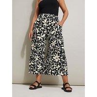 Yours Curve Jersey Midaxi Culotte