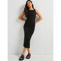 Barbour International Felicity Midi Dress - Black