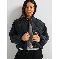 Barbour International Costello Bomber Casual Jacket - Black