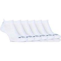 Sockshop Jeep Performance Trainer Socks 6 Pack - White