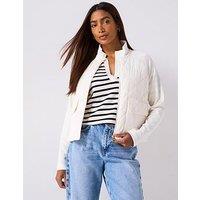 Barbour International Ebony Quilted Sweat - Beige