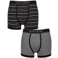 Jeep Spirit Knitted Trunks 2 Pack - Multi