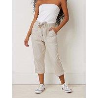 M&Co Petite Petite Poplin Crop Trouser