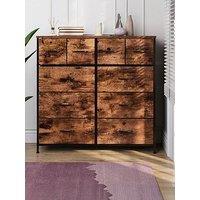 Vida Designs Chorley 10 Drawer Fabric Chest