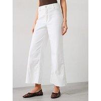Mango Catherin Culotte High-Rise Jeans