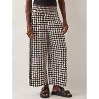 Monsoon Geena Geo Trousers - Black