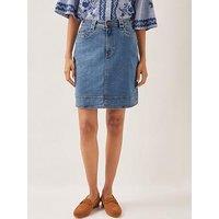 Monsoon Cecelia Short Skirt - Blue
