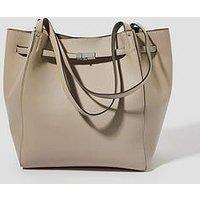 Monsoon Kate Strap Detail Tote Bag - Grey