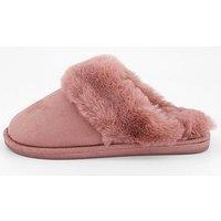V By Very Mule Slippers - Pink