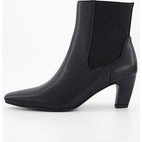 The Very Collection Elastic Back Heeled Boot