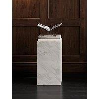 Lpd Home Sur Marble Effect Small Pedestal