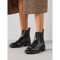 V By Very Brogue Ankle Boot - Black