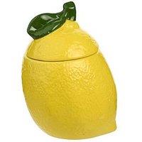 Hestia Lemon Sugar Bowl With Lid