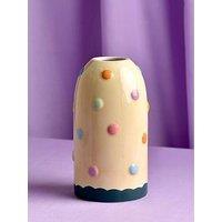 Hestia Raspberry Blossom Multicoloured Vase