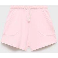 Mango Girls Jersey Shorts - Pink