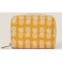 Accessorize Pineapple Purse - Yellow