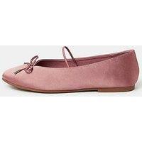 Accessorize Satin Ballerina Flats - Pink