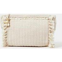 Accessorize Shell Make Up Bag - Ivory