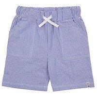 Lilly + Sid Boys Stripe Woven Shorts - Blue