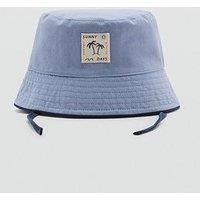 Mango Younger Boys Bucket Hat - Blue