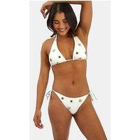 Accessorize Suns Embroidered Tie Side Pant - Ivory