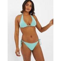 Accessorize Stripe Tie Side Pant - Green