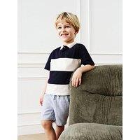 Mango Younger Boys Cheesecloth Co-Ord Shorts - Light Blue