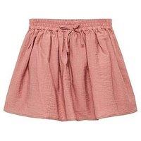 Mango Girls Woven Co-Ord Skirt - Pink