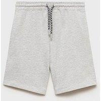 Mango Boys Longer Length Sweat Shorts - Grey