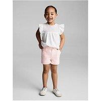 Mango Younger Girls Denim Shorts - Pink